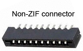Non ZIF connector