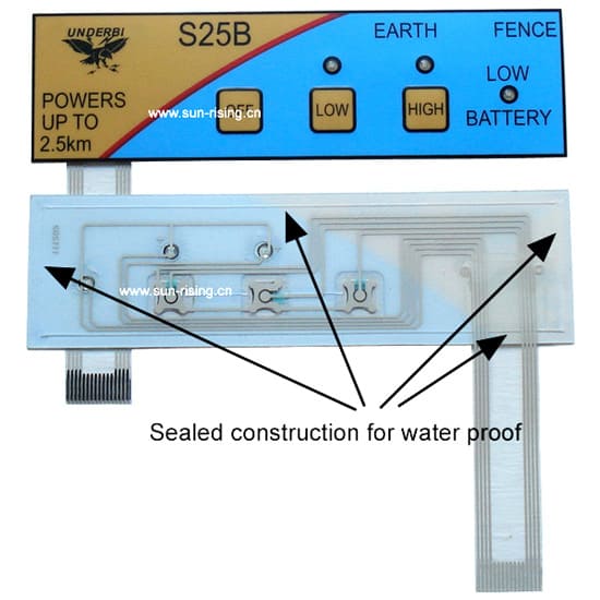 Sealed membrane switches
