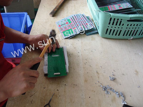 punching hole punching hole