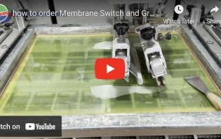 how to order Membrane Switch and Graphic Overlay